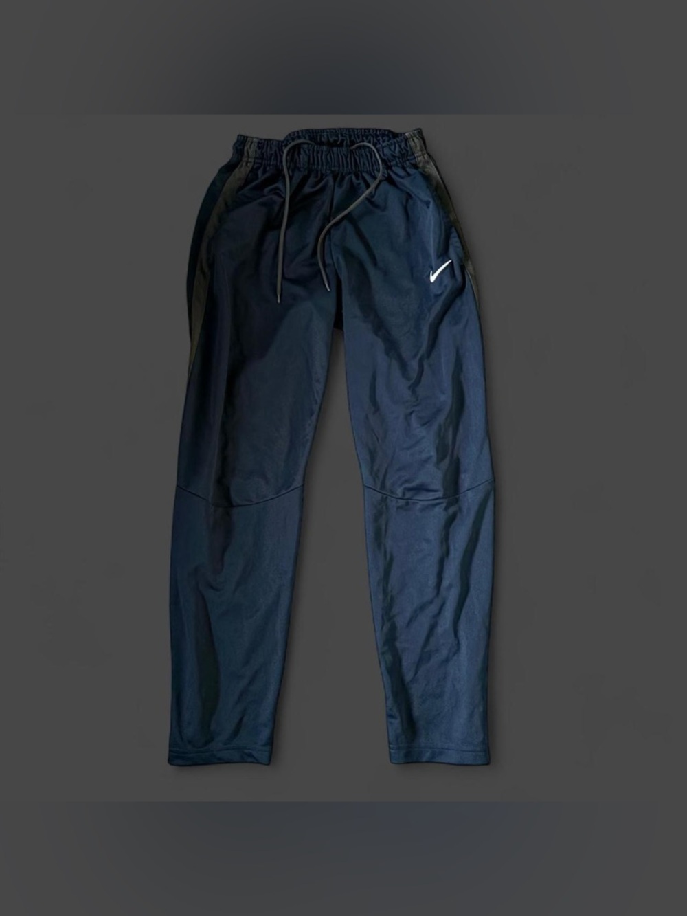 Nike navy blue track pants Size M #athleisure #tracksuit
